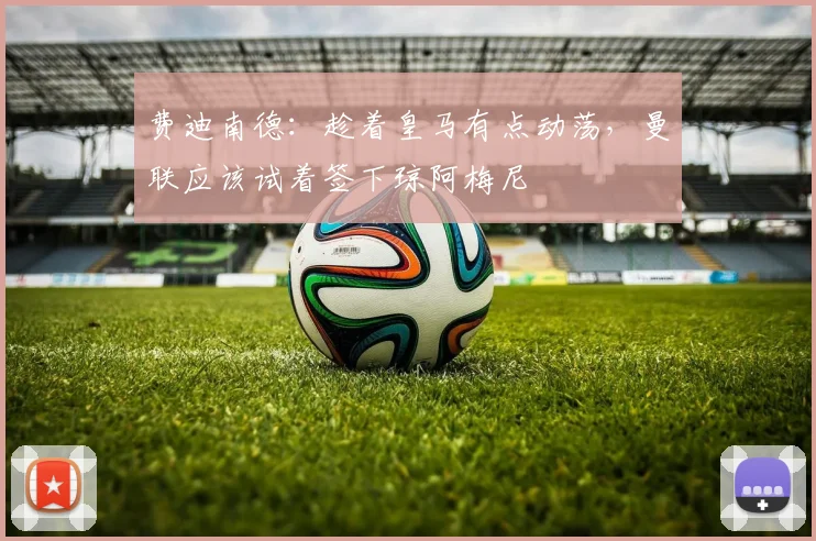 费迪南德：趁着皇马有点动荡，曼联应该试着签下琼阿梅尼